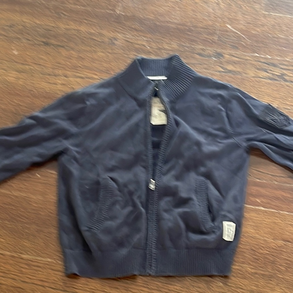 Zip Up Thin Sweater